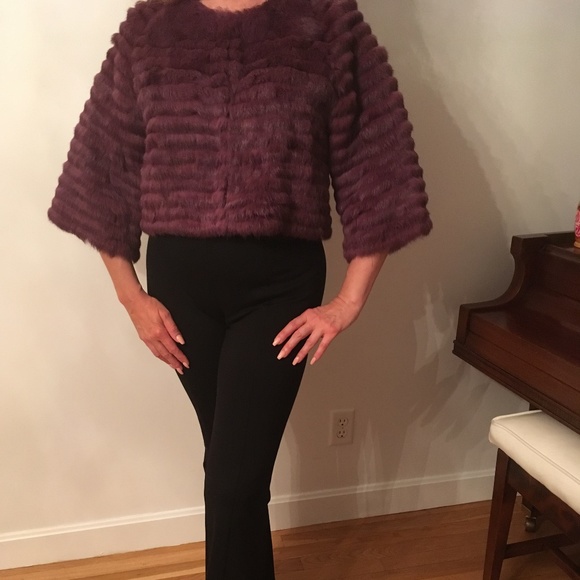 Neiman Marcus Real Rabbit fur jacket. - Picture 1 of 5